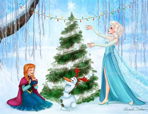 frozen elsa christmas